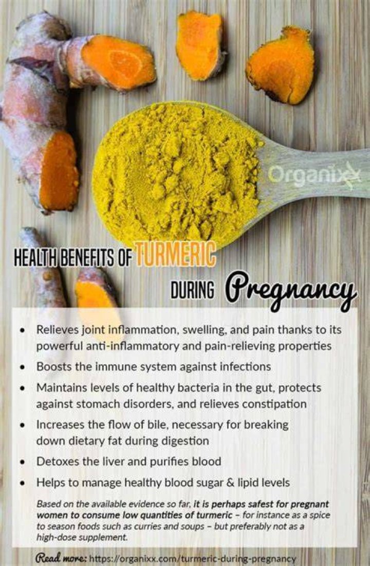Is turmeric safe during pregnancy?