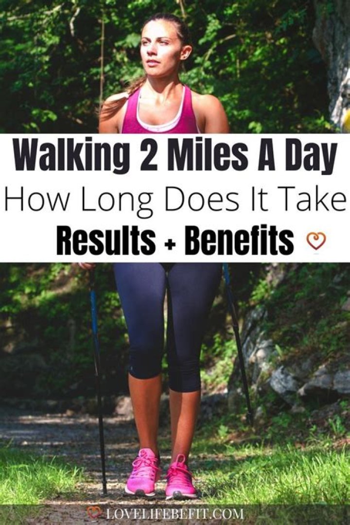 Is walking 8 miles a day too much?