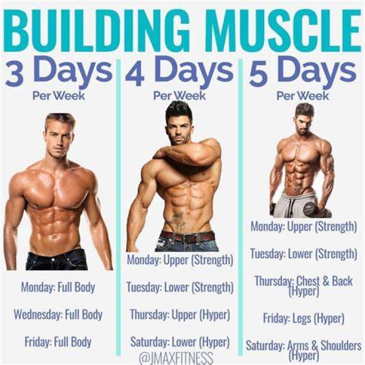 Is working out 5 days a week enough to build muscle?