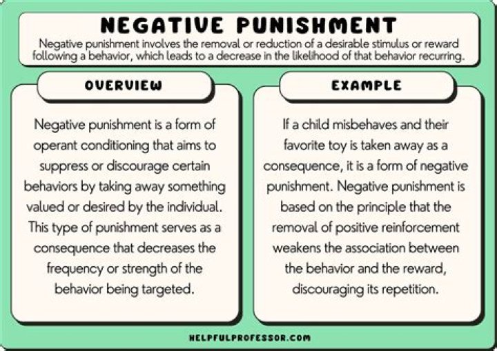 Is yelling positive or negative punishment?
