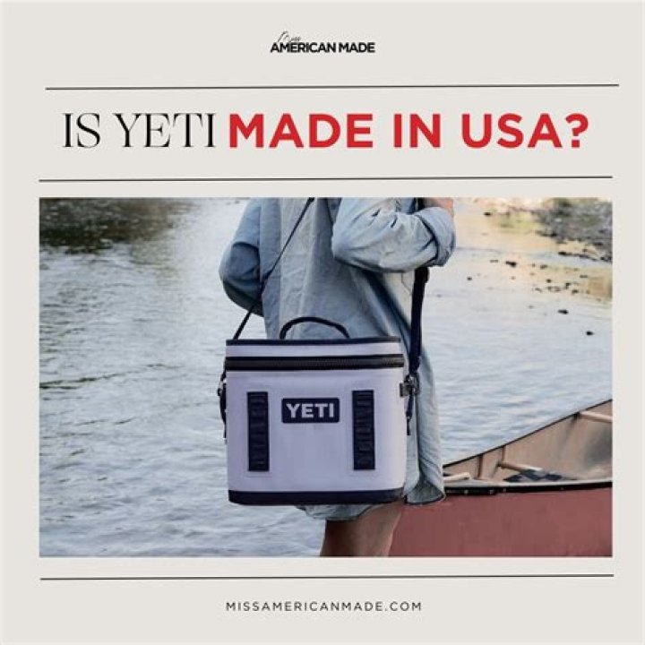Is Yeti manufactured in USA?