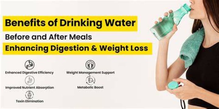Should I drink lemon water before or after eating?