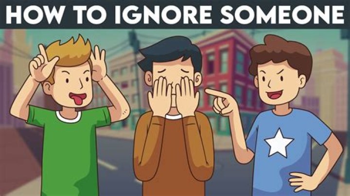 Should I ignore a guy who ignores?
