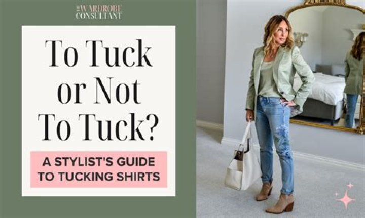 Should I tuck in my shirt female?