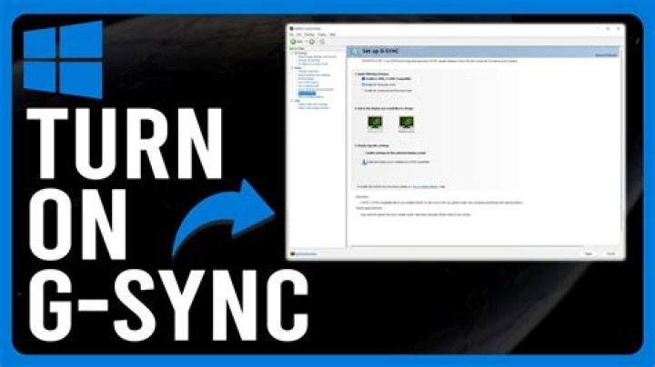Should I turn on G-Sync?