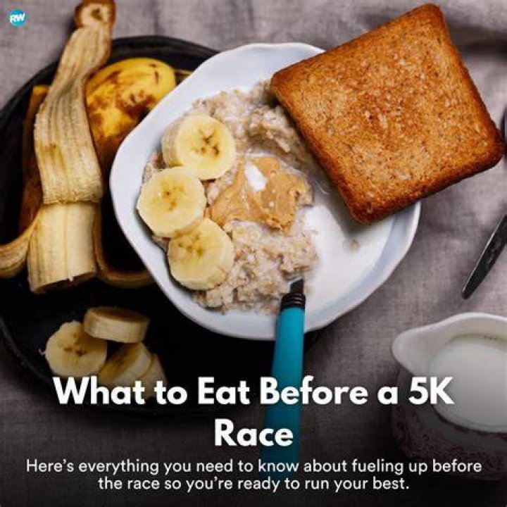 Should you eat anything before a 5K?