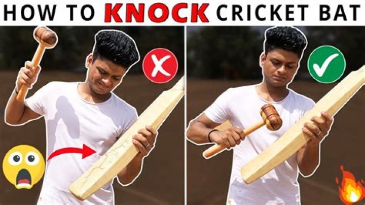 Should you oil a cricket bat before knocking it in?