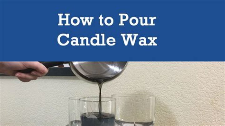 Should you pour out melted candle wax?