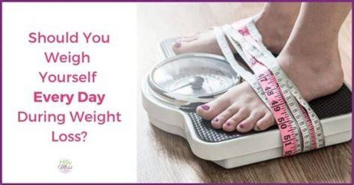 Should you weigh yourself every day?