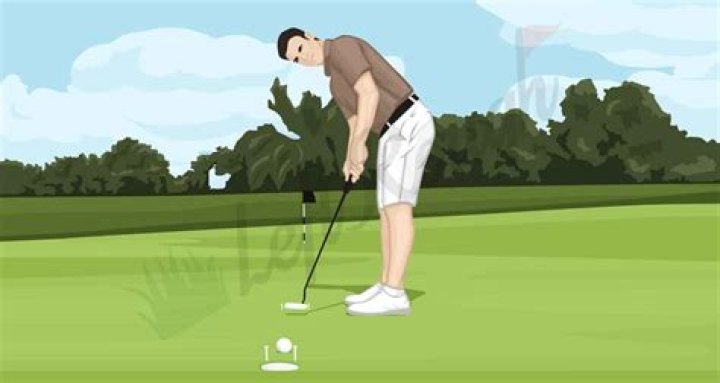 Should your head be behind the ball when putting?