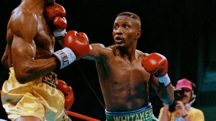 Was Pernell Whitaker right-handed?