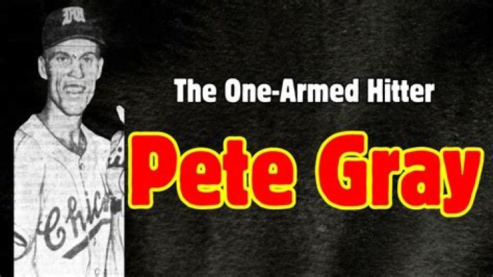 Was there ever a one armed baseball player?