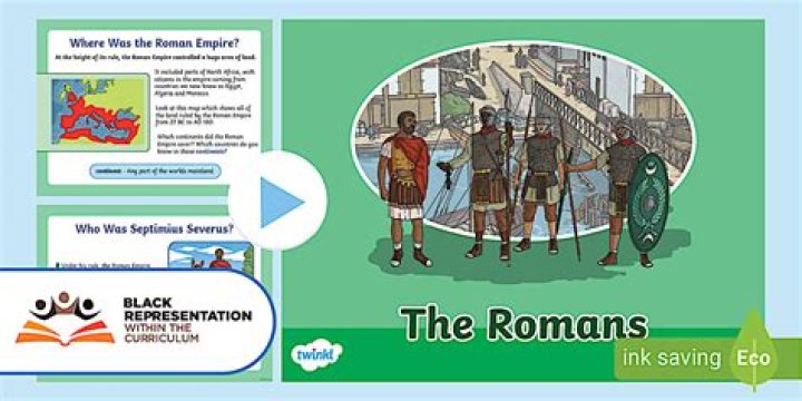 Were there black Romans England?