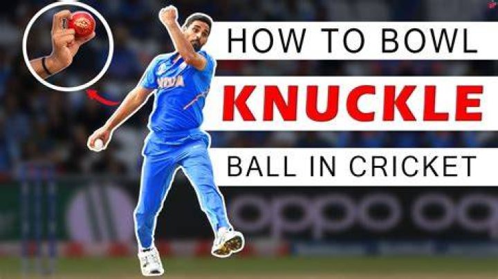 What's a knuckleball in cricket?