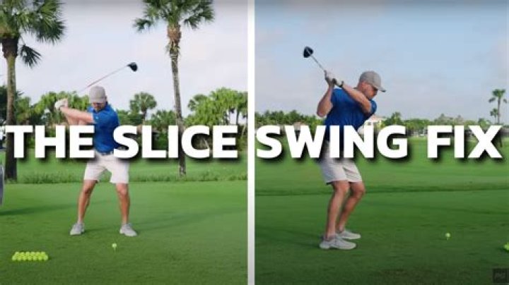 What's a slice in golf?