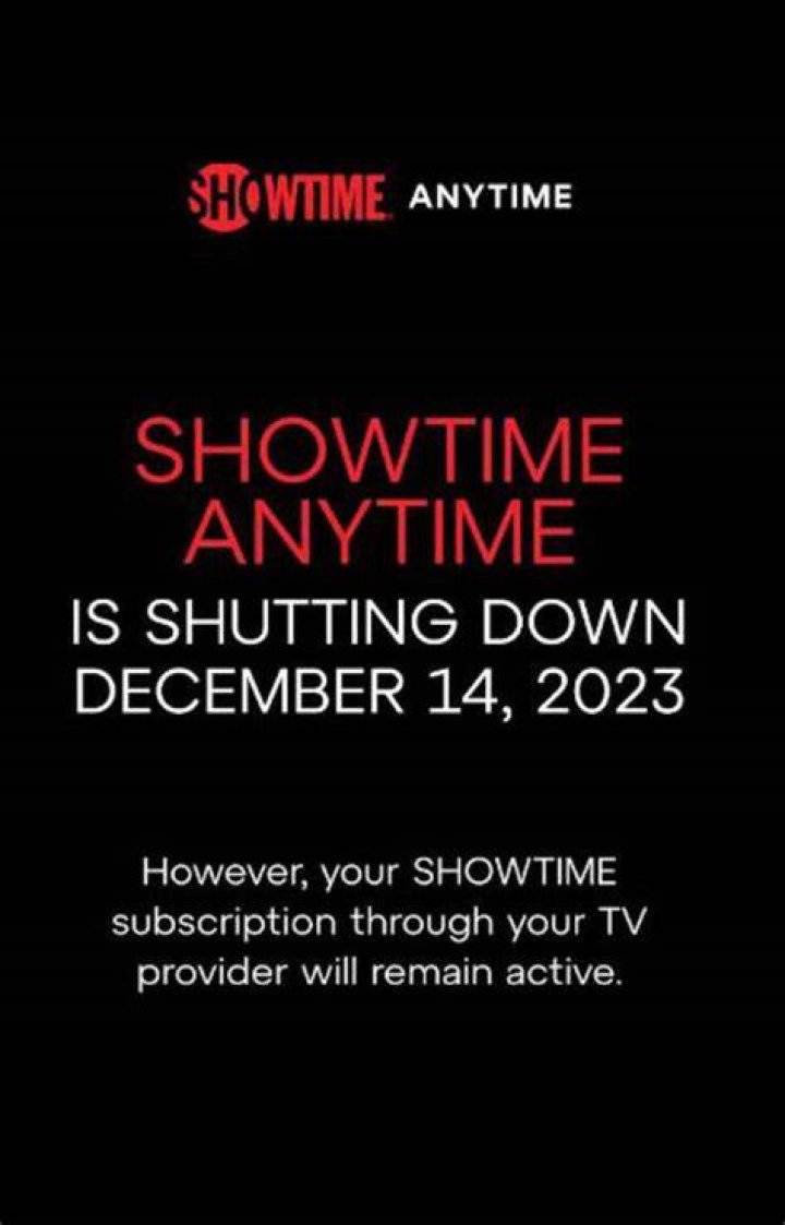 What's Showtime Anytime?