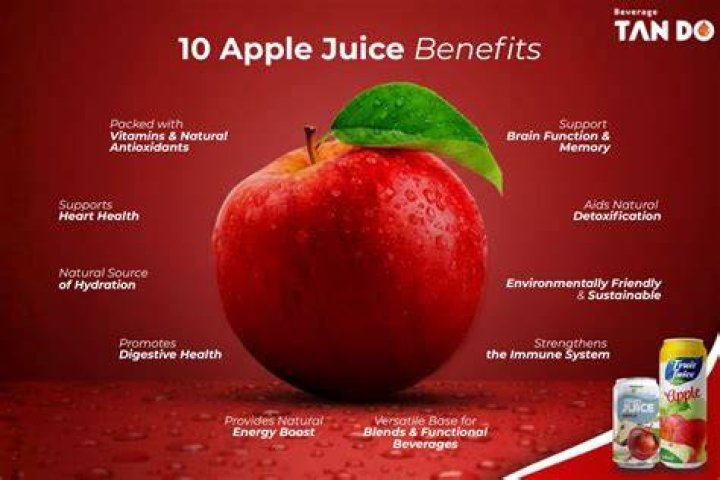 What's the benefits of drinking apple juice?