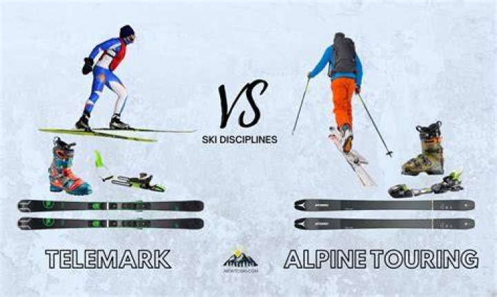 What's the difference between alpine and nordic skiing?