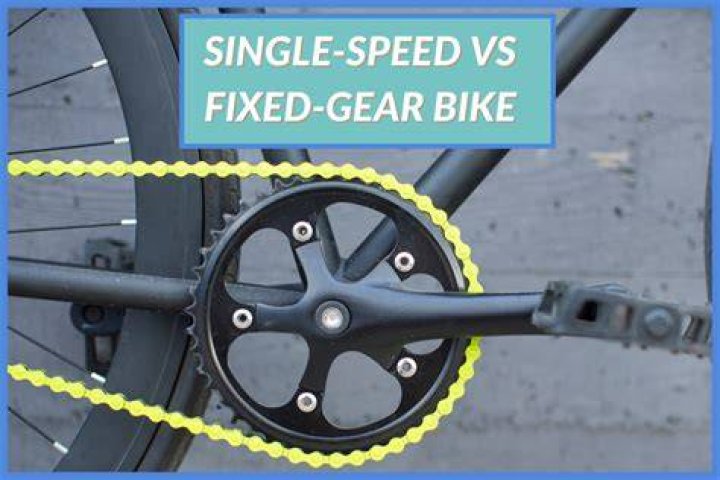 What's the difference between single-speed and fixed gear?