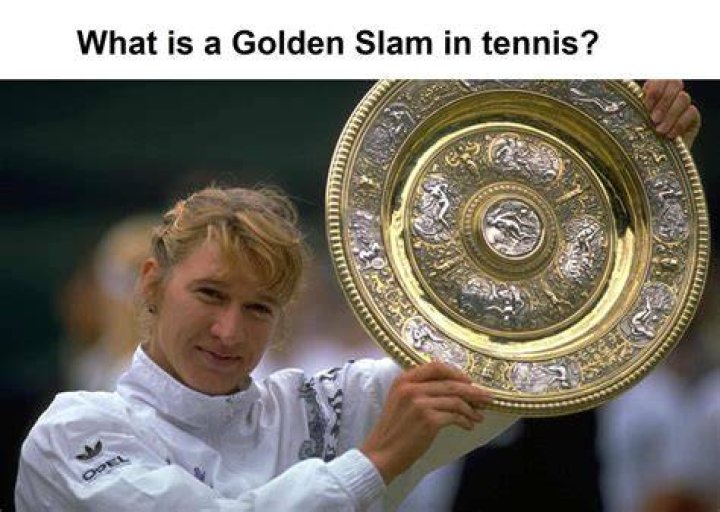 What's the Golden Slam in tennis?