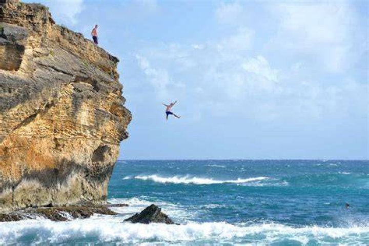 What's the highest jump into water?