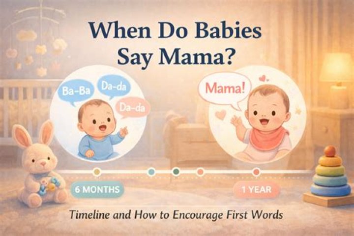 What age baby say mama?