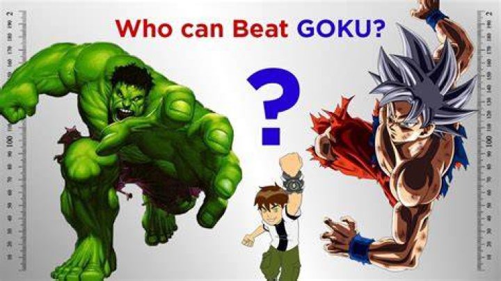 What anime characters can beat Goku?