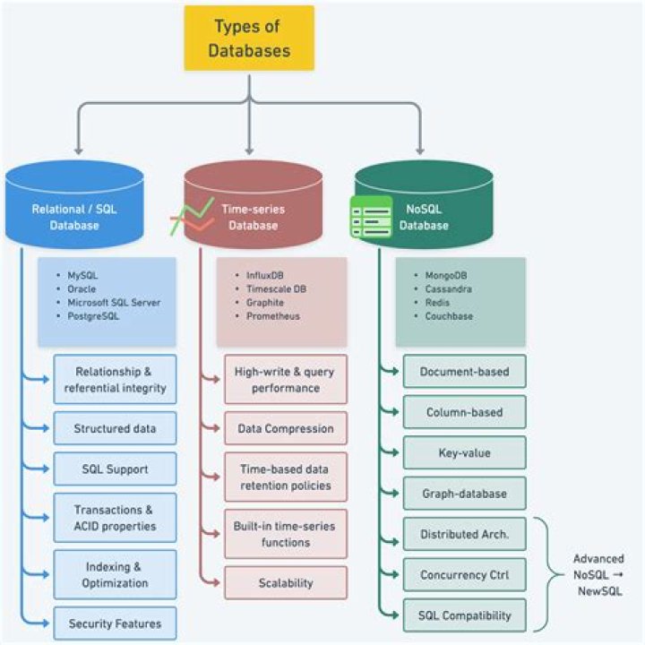 What are 3 database examples?