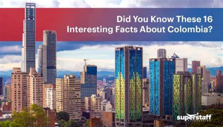 What are 5 interesting facts about Colombia?