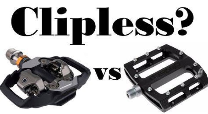What are clipless pedals?