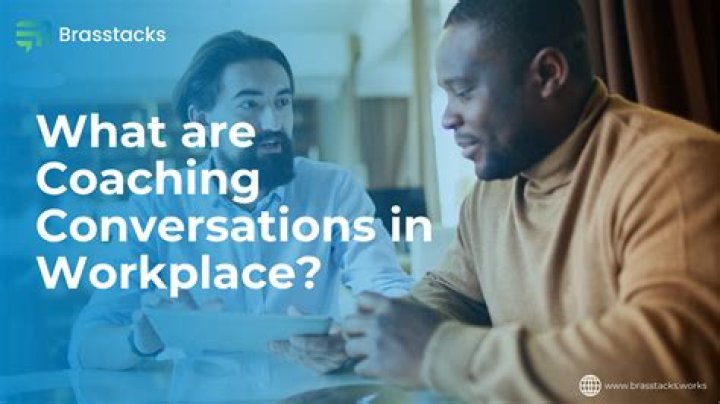 What are coaching conversations?