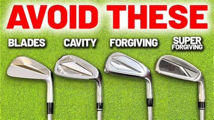 What are golf iron blades?