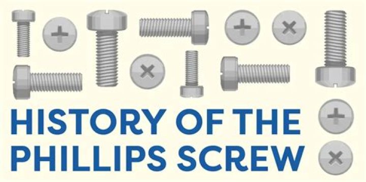 What are Phillips head screws?