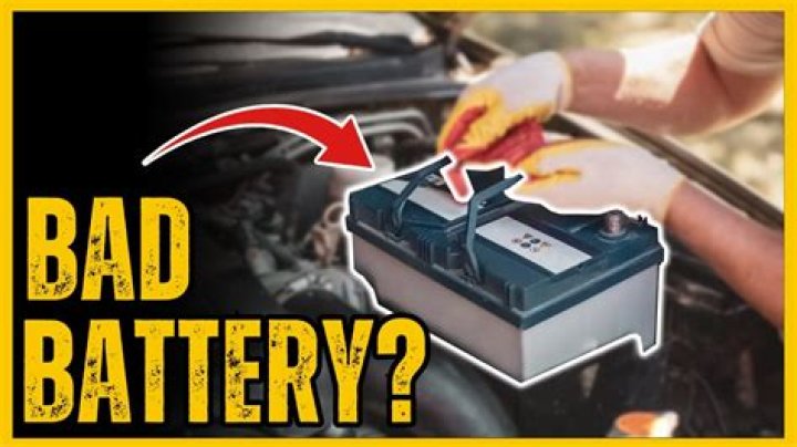 What are signs of bad battery?