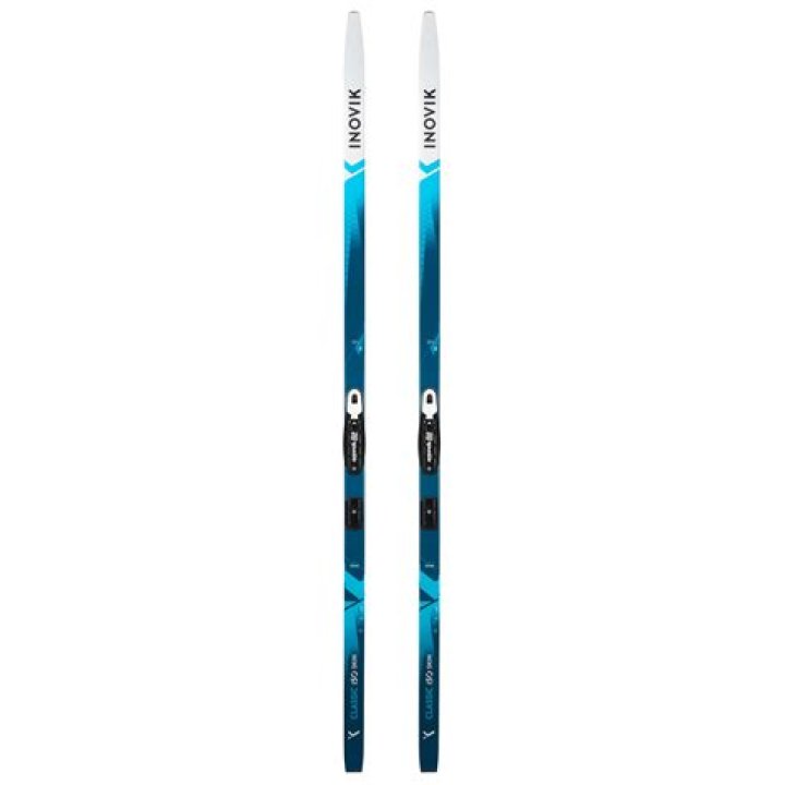 What are skins on cross country skis?