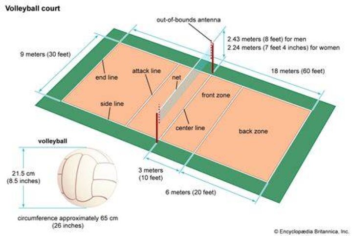 What are the 3 main things in volleyball?