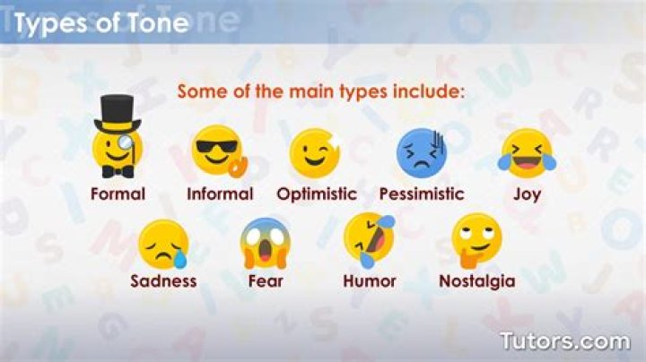 What are the 3 types of tones?
