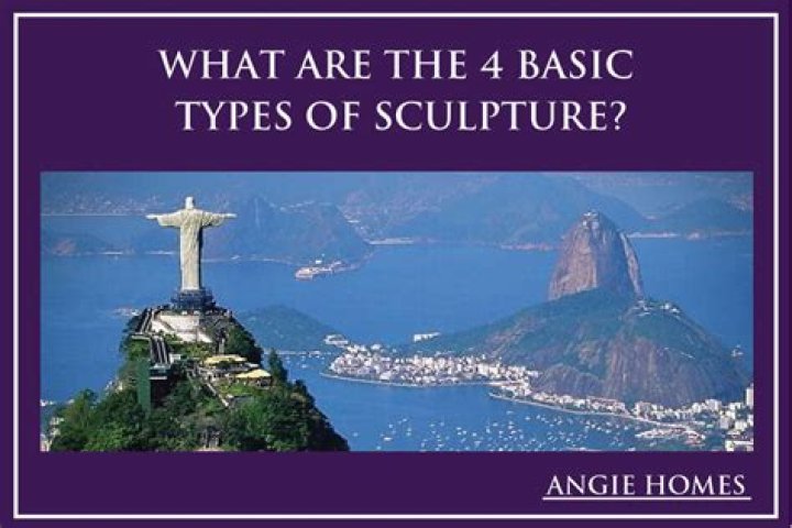 What are the 4 basic types of sculpture?