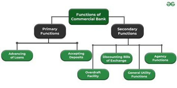 What are the 5 functions of banks?