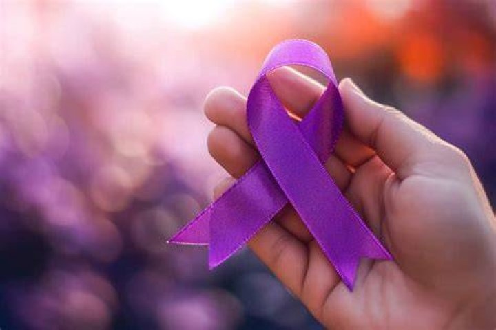 What are the purple ribbons for today?