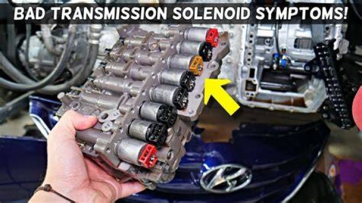 What are the symptoms of a bad TCC solenoid?