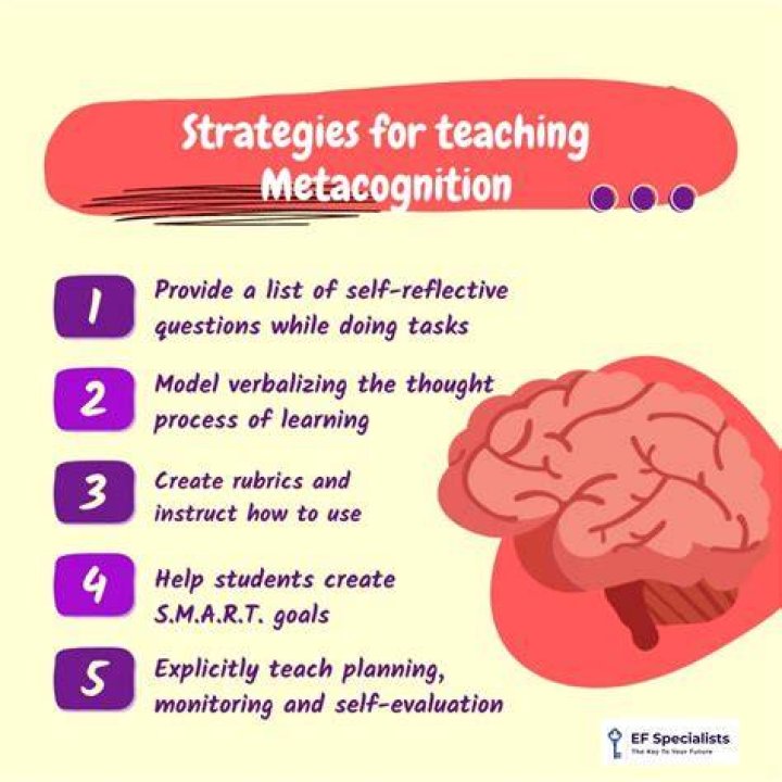 What are the three metacognitive strategies?