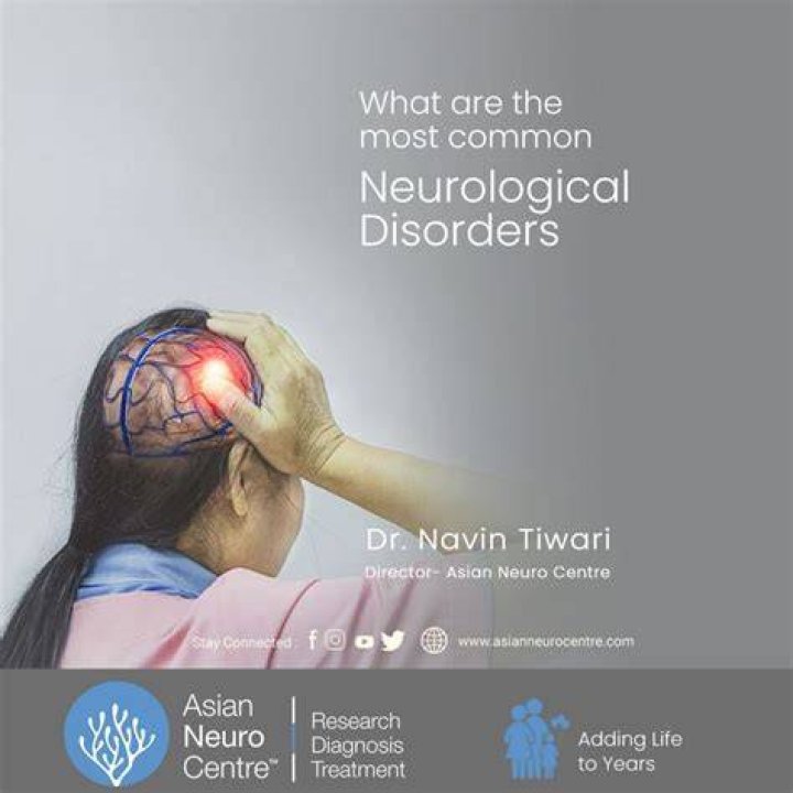 What are the top 3 common nervous system disorders?