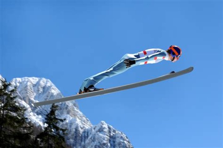 What are the tracks on the ski jump?