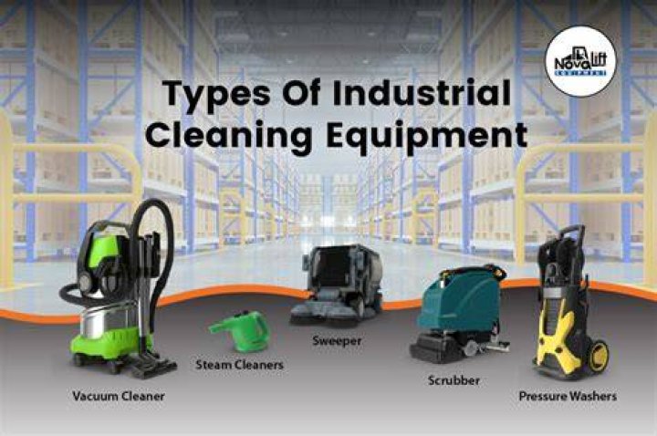 What are the two types of cleaning equipment?