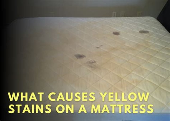 What are the yellow stains on mattresses?