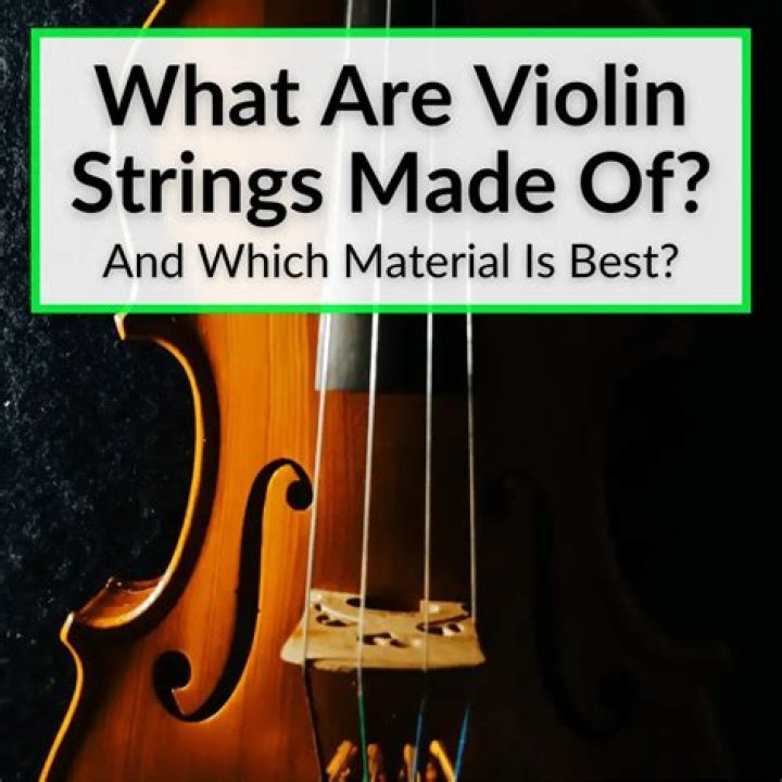 What are violin strings made of now?
