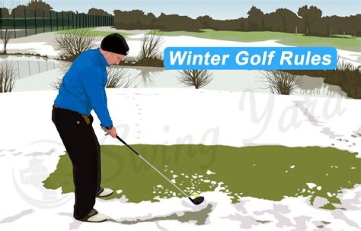 What are winter golf rules?