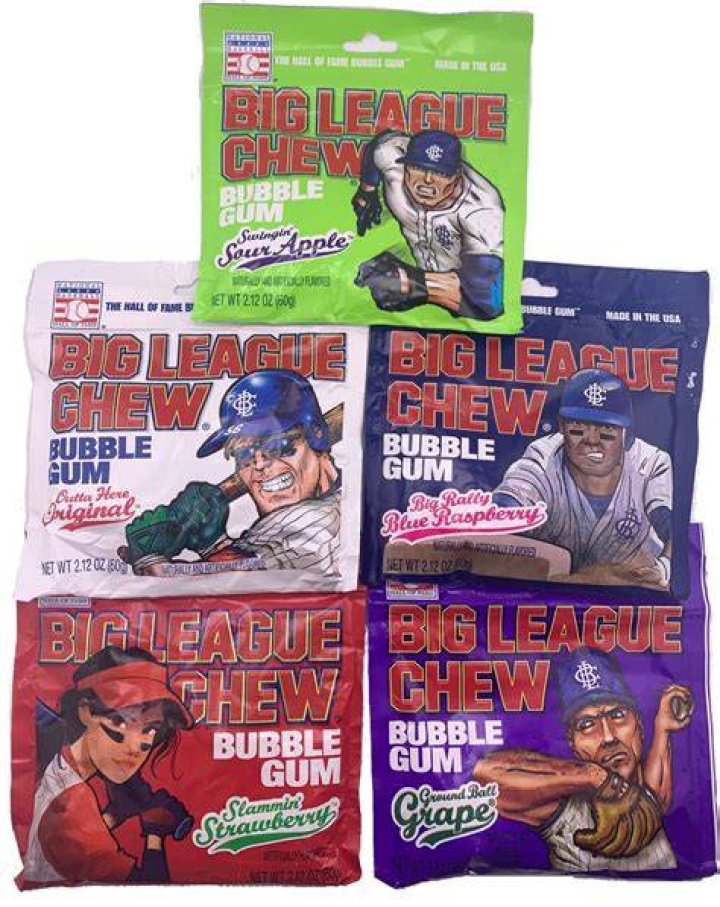 What athlete got a specially made package of Big League Chew?