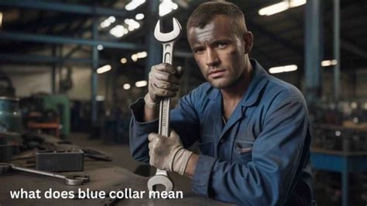What blue-collar means?